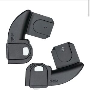 Clek Black Car Seat Adapters for UPPABABY STROLLERS. Never used!